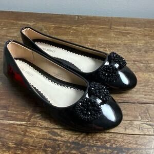 Laura Ashley‎ Black ballet flats